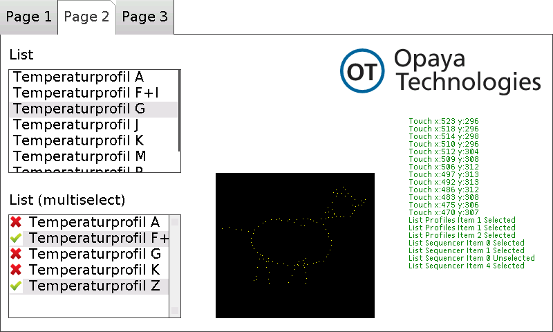 Screenshot Panel II